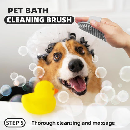 Dog Brush for Shedding, 7 PCS Dog Grooming Brush Kit, Undercoat Rake, Slicker Brush, Deshedding