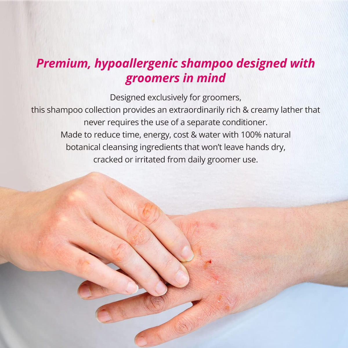 HYPONIC Grooming Artist Shampoo - Hypoallergenic Pet Shampoo for Groomers (Hand Scissoring & Volume