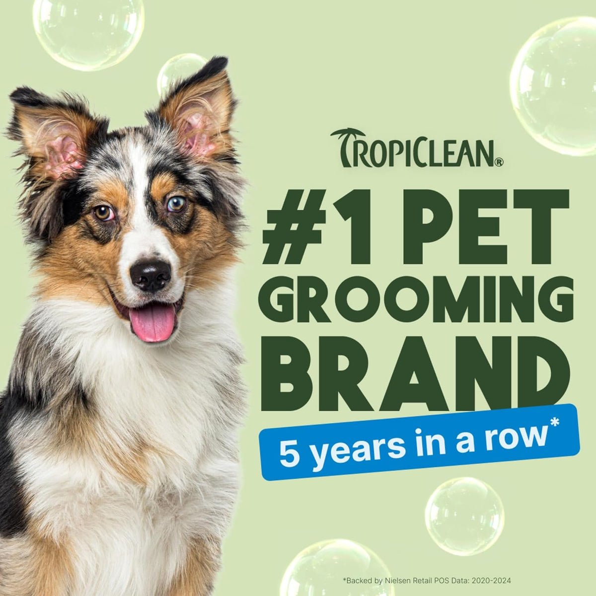 TropiClean Deshedding Dog Conditioner, Professional Conditioner, Reduces Shedding & Softens Coat