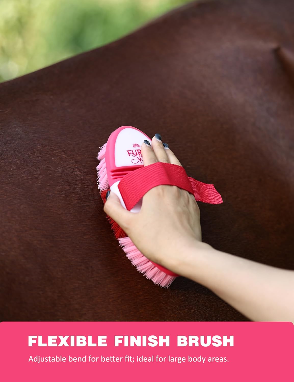 11PCS Horse Grooming Kit Curry Comb Sweat Scraper Horse Bathing Supplies Grooming Tools with