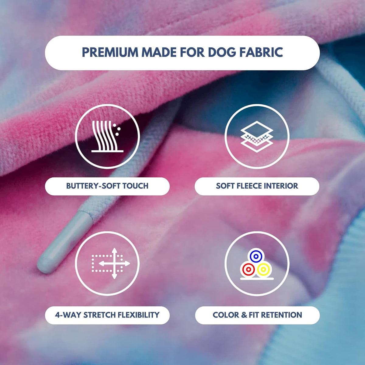 Spark Paws Dog Hoodie – Premium Dog Sweater for Small, Medium, and Large Dogs | Warm Outfits for