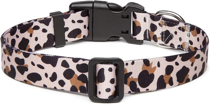 Mercano Adjustable Dog Collar - Special Design Patterns, Soft Nylon Comfortable Sturdy Pet Collar
