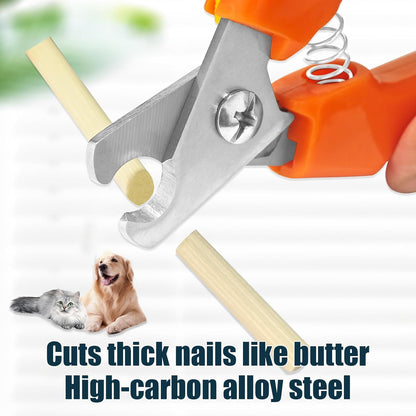 Dog Nail Trimmers 767C - Professional Dog Nail Clippers for Large and Small Dogs, Easy-to-Use Pet