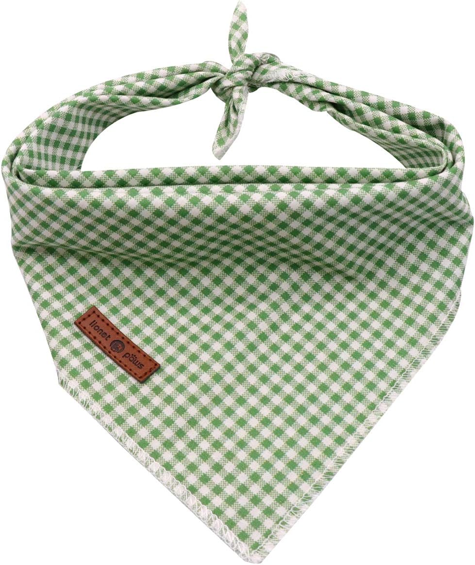 Lionet Paws Dog Bandana for Small Medium Large Dogs, Cat Dogs Kerchief Triangle Bibs Scarf for Girl