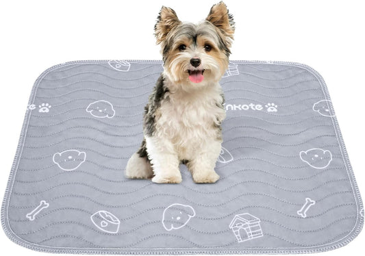 Washable Pee Pads for Dogs, 2 Pack Heavy Absorbency Reusable Pee Pads Prevent Leakage Non-Slip