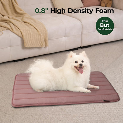 BALANCE Dog Crate Pad, Dog Foam Crate Mat Kennel Pad, Washable Water-Resistant Pet Bed Flat Dogs