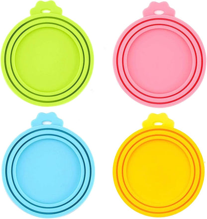 Can Lids/Universal BPA Free Silicone Pet Can Cover Lids for Dog and Cat Food/One Can Cap Fit Most