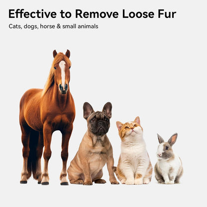 Aumuca Cat Brushes for Indoor Cats Dog Hair Brush for Shedding Long or Short Haired Cats Grooming
