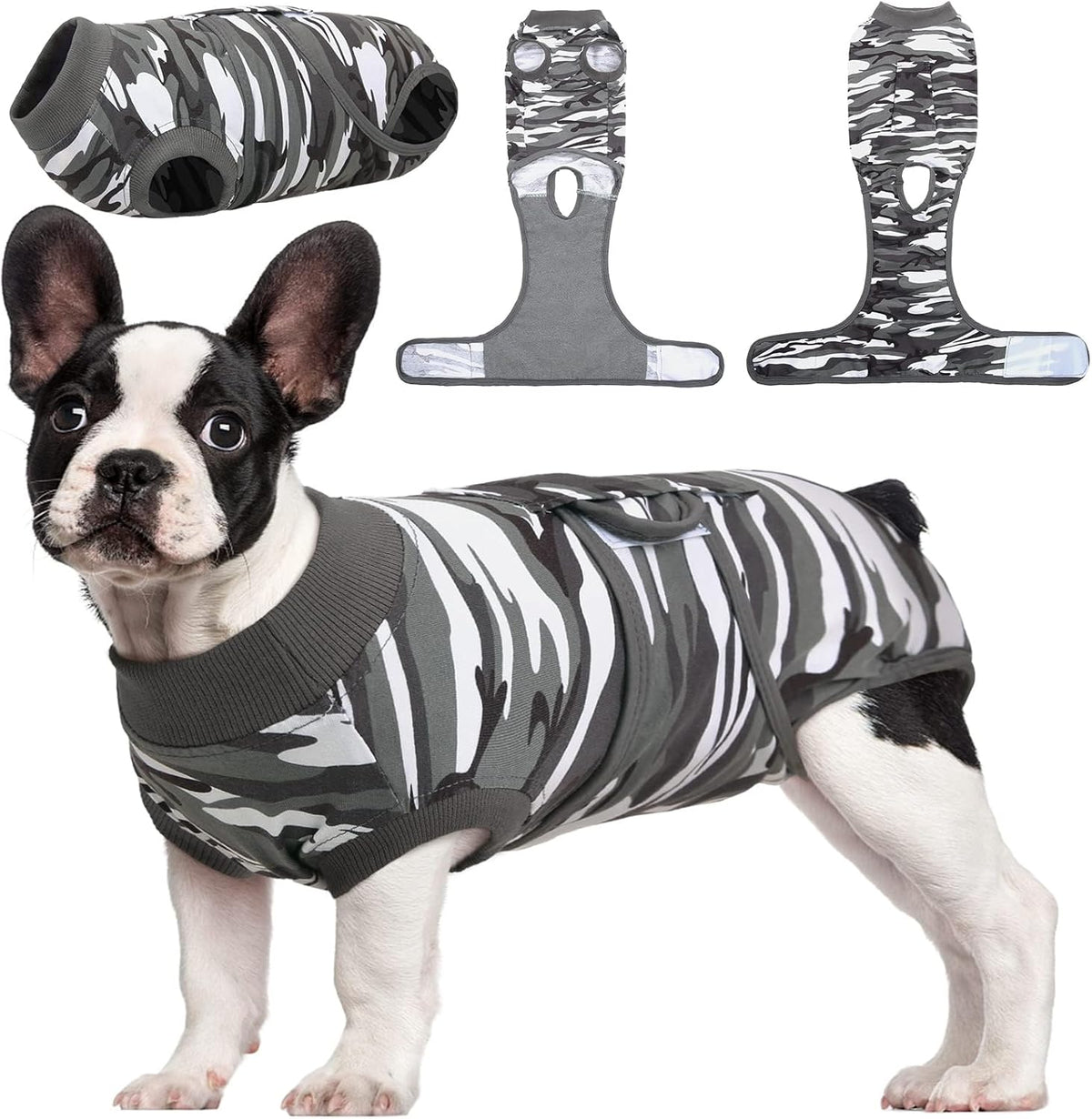 Kuoser Recovery Suit for Dogs Cats After Surgery, Professional Pet Recovery Shirt Dog Abdominal
