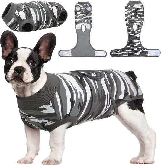 Kuoser Recovery Suit for Dogs Cats After Surgery, Professional Pet Recovery Shirt Dog Abdominal