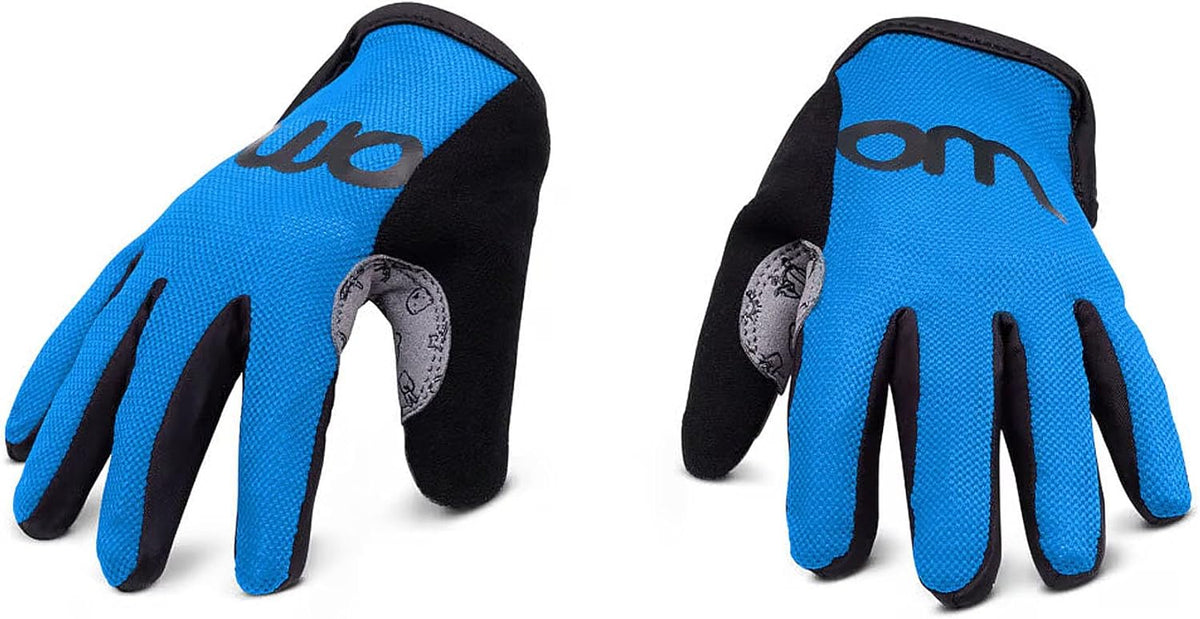 woom TENS Bike Gloves, Child’s & Youth Bicycle Full Finger Protection with Grip for Road Cycling &
