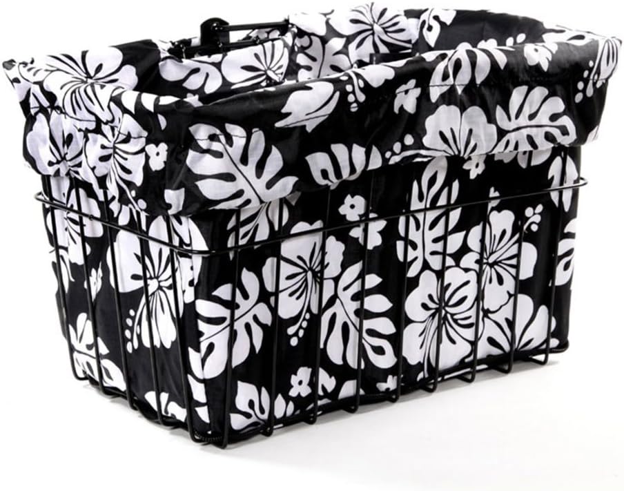Cruiser Candy Bike Basket Liner Waterproof, Universal Fit for Most Bike Baskets, Stylish 2in1Tote