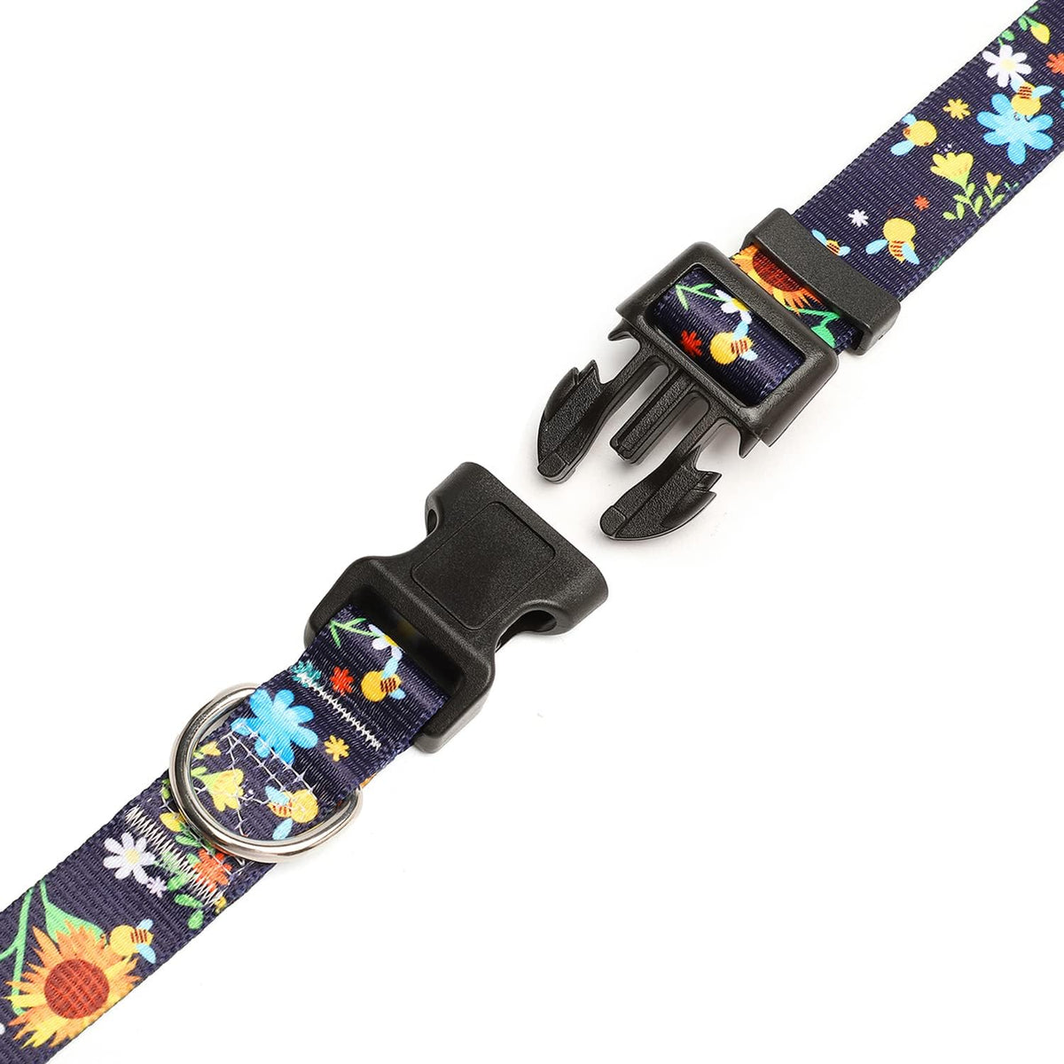Mercano Adjustable Dog Collar - Special Design Patterns, Soft Nylon Comfortable Durable Pet Collar
