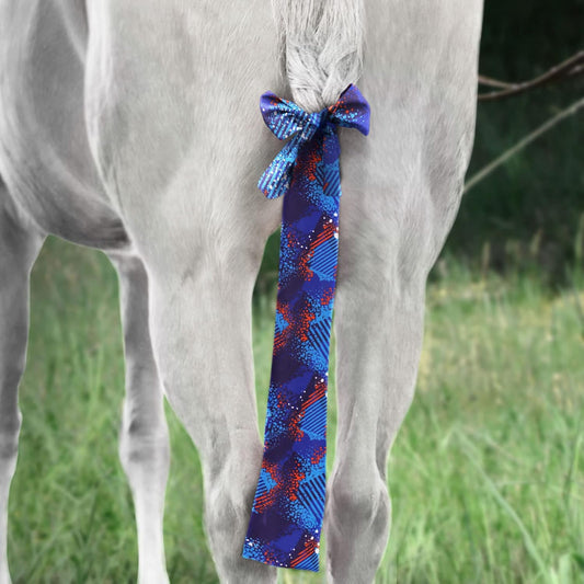 Harrison Howard Stretchy Tail Bag Breathable Horse Tail Guard Slip on Design Protect Horse Tail 2