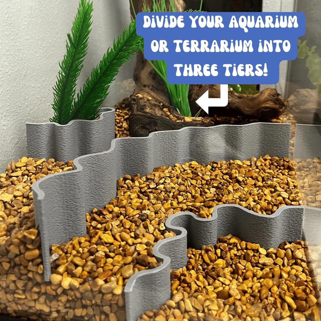 REEFSHAPE Aquarium or Terrarium Substrate Cliffs Combo Pack | Separate Substrate Layers in
