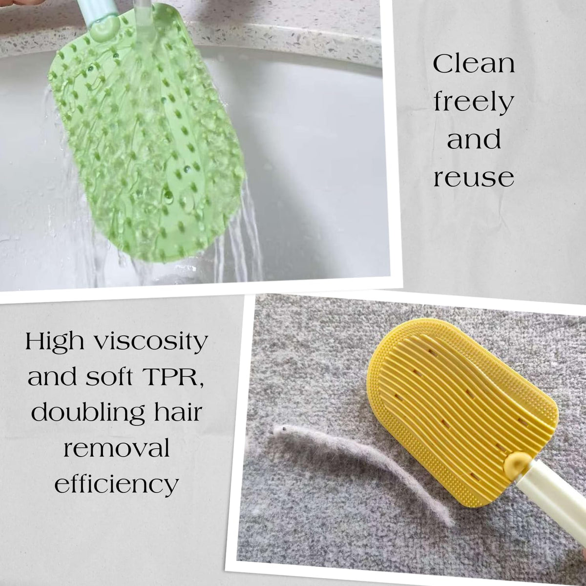 Cat Brush for Shedding,Cat Brushes for Indoor cats,Soft Comb, Short or Long Haired Cats,Pet