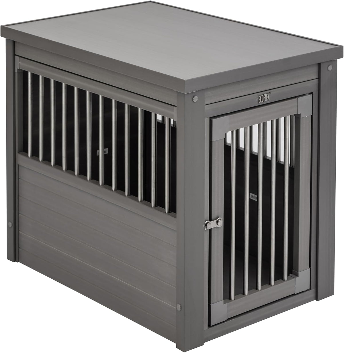 New Age Pet ECOFLEX Dog Crate End Table - Furniture-Style Pet Crate for Crate Trained Dogs