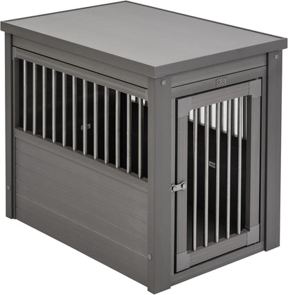 New Age Pet ECOFLEX Dog Crate End Table - Furniture-Style Pet Crate for Crate Trained Dogs