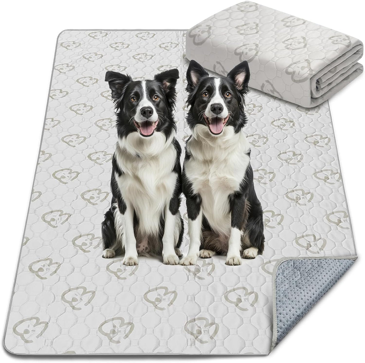 FXW Washable Pee Pads for Dogs, Puppy Pads with Super Absorbent, Specifically Designed for 48inch