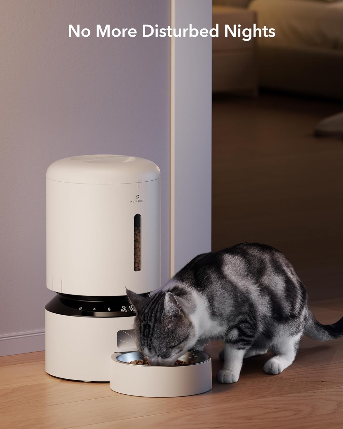 PETLIBRO Automatic Cat Feeder, Automatic Dog Feeder with Freshness Preservation, 5L Timed Cat