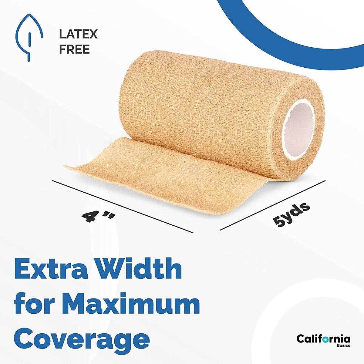 Self-Adhesive Bandage Wrap - Suitable for All Sports - Breathable Athletic Tape for Wrists - Knee