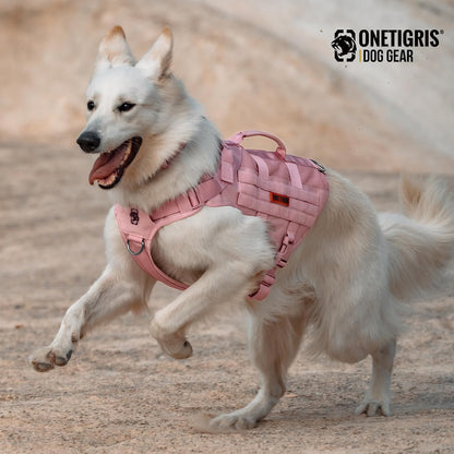 OneTigris Tactical Dog Harness for Small Dogs, No Pull Small Dog Vest Harness with Handles