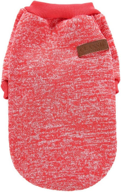 Jecikelon Dog Clothes Dogs Sweater Soft Puppies Clothing Winter Puppy Sweaters Warm Outfit for Dogs