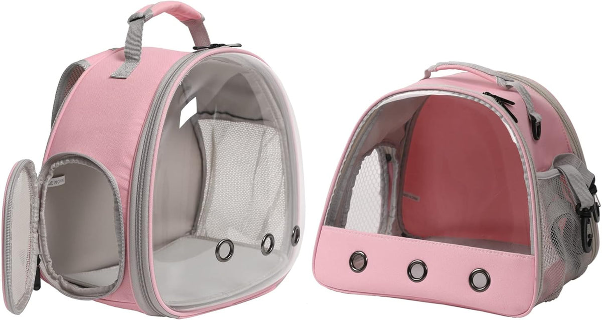Bearded Dragon Carrier, Lizards & Small Animal Travel Carrier for Sugar Glider, Hedgehog, Rat