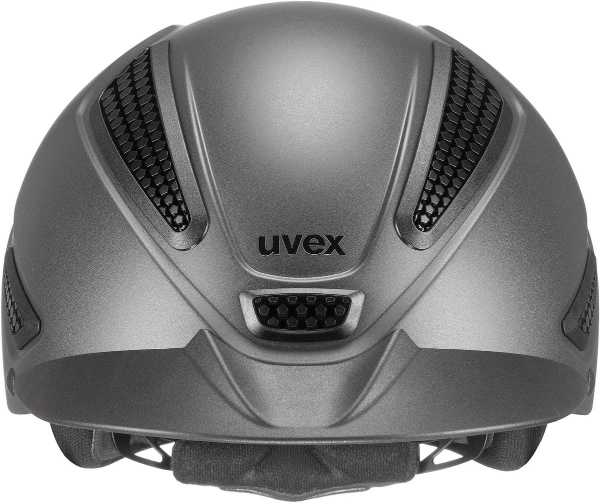 uvex perfexxion II Horse Riding Helmet for Women & Men, Anthracite - Adjustable & Excellent