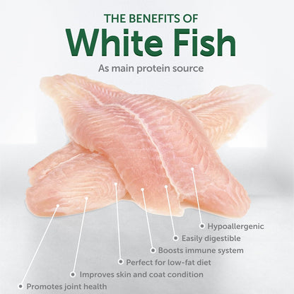 Nature's Protection Superior Care White Dogs Grain-Free Dry Dog Food - High Protein, Tear Stain Dog