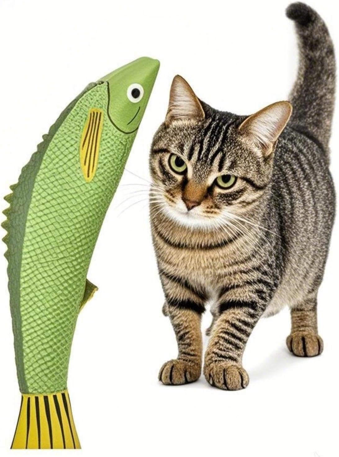 Cat Toys for Bored Indoor Adult Cats - Catnip Toys for Mental Stimulation, Interactive & Durable
