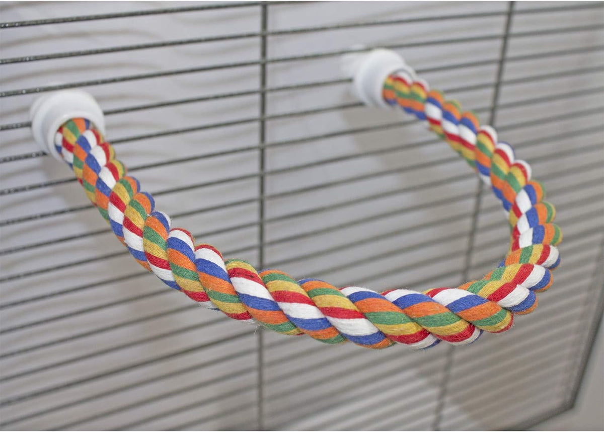 34 Inch Flex Rope (Large) - Bendable Fun Climbing Perch Cage Accessory Toy - Sugar Gliders