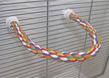 34 Inch Flex Rope (Large) - Bendable Fun Climbing Perch Cage Accessory Toy - Sugar Gliders