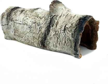 JIHAQUA Aquarium Resin Bark Terrarium Decor, Lizard, Snake or Reptile Hide,Lizard, Spider and