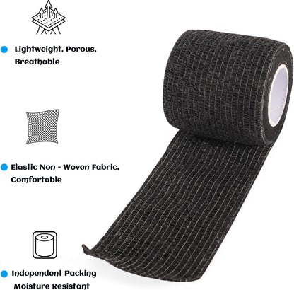 36 Rolls Elastic Self Adhesive Bandage Wrap 2 Inch, Breathable Non Woven Cohesive Bandage, Vet Wrap