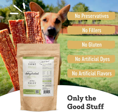 Farm Hounds - Duck Strips - Premium Natural Jerky for Dogs - Made from 100% Humanely Raised Duck