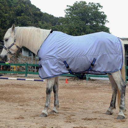 Horse Fly Sheet, Standard Neck Comfy Mesh Fly Sheet for Horses, Equine Summer Sheets UV-Protective