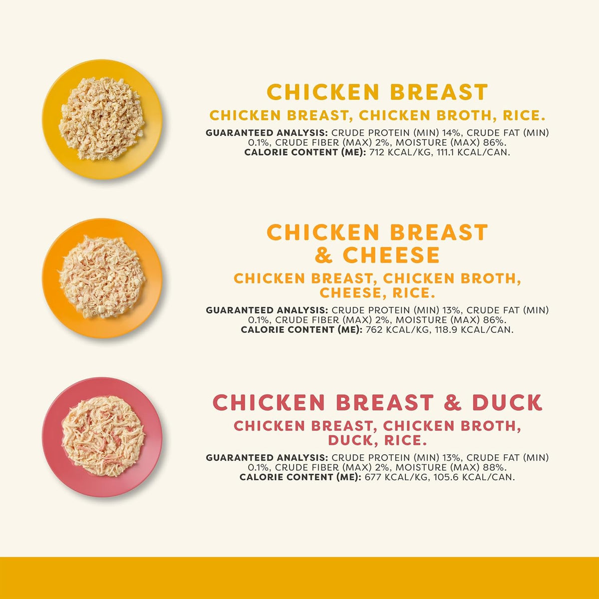 Applaws Natural Wet Cat Food in Broth, Made with Limited and Natural Ingredients, Chicken Selection