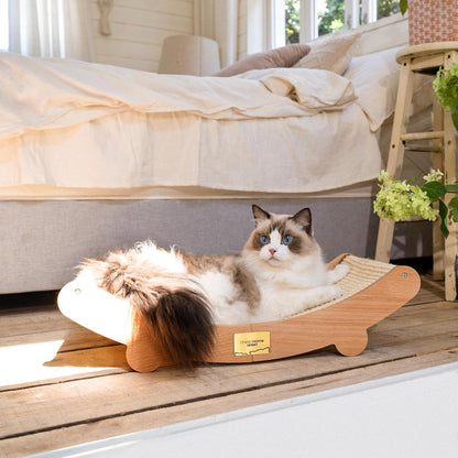 Sisal Cat Scratcher Bed for Indoor Cats Hammock for Scratching Pad Cat Chair Nartural Sisal Cat