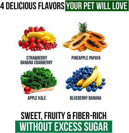 Sherwood Pet Health Snackies for Chinchillas, Rabbits & Guinea Pigs, Grain-Free, Real Fruit, Low