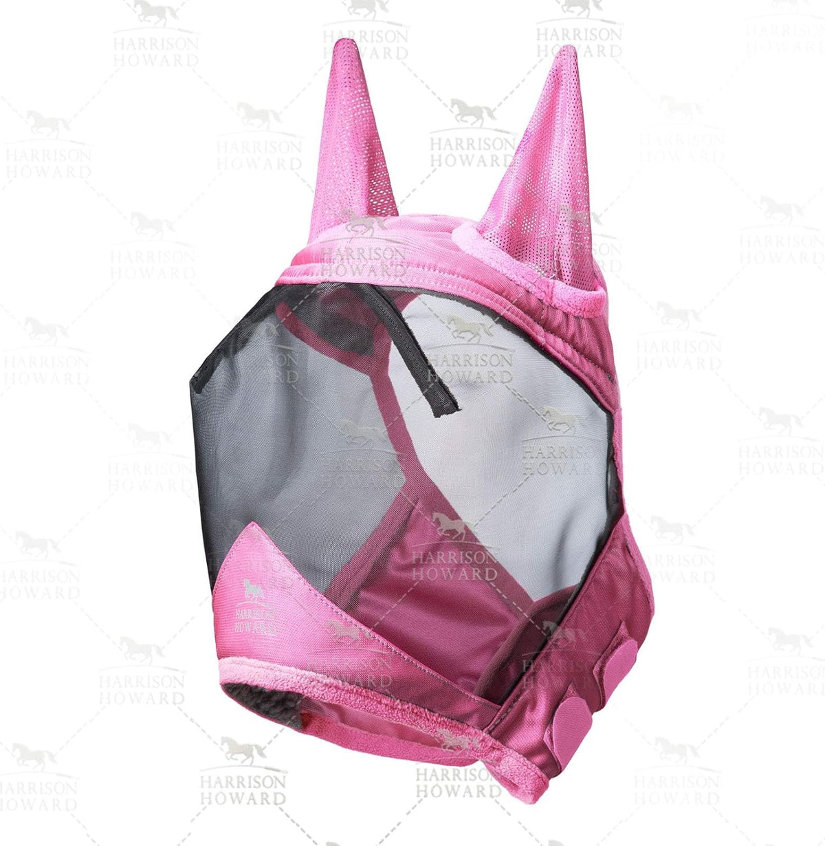 Harrison Howard CareMaster Pro Luminous Horse Fly Mask Large Eye Space Standard with Ears UV