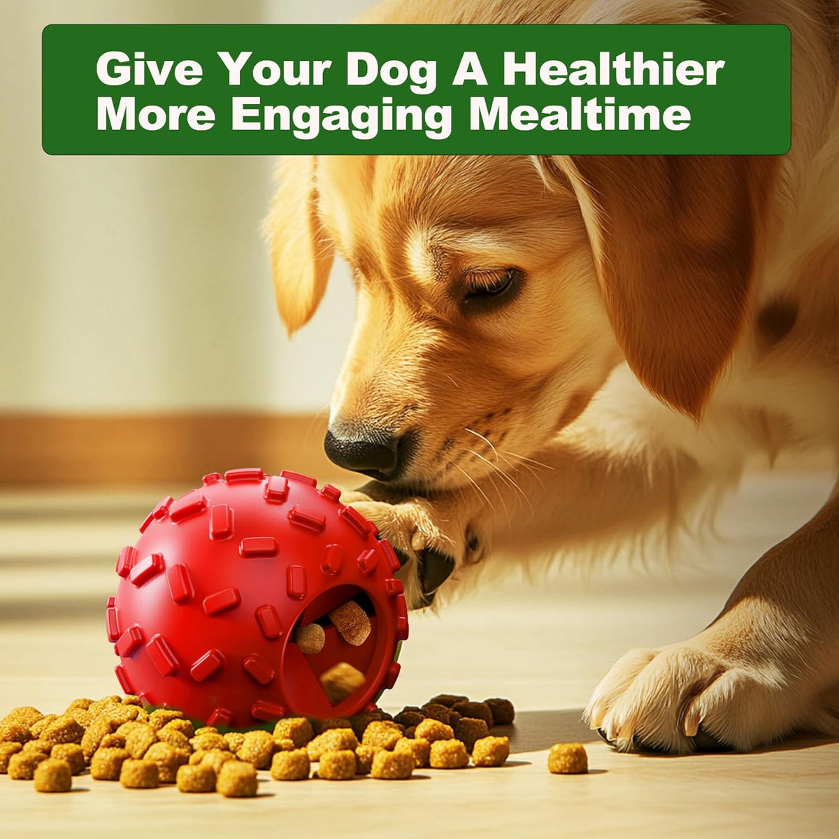 Treat Dispensing Dog Toys - Interactive Cognitive Dog Treat Toy,Puzzle Ball for Puppies & Small