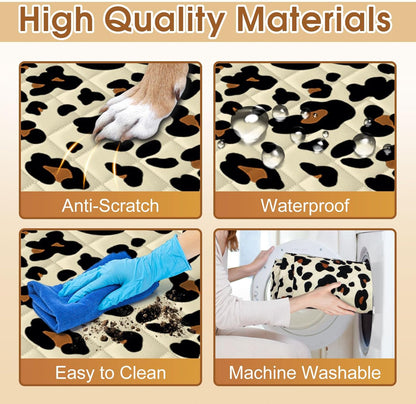 Dog Car Seat Cover, Durable Waterproof Scratch Proof Nonslip Dog Hammock, Back Seat Covers with