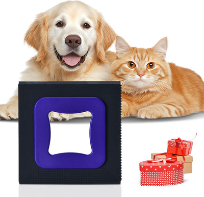 3 in 1 Mini Pet Hair Removal Tool, Dog and Cat Square Hair Remover for Car Detailing Supplies