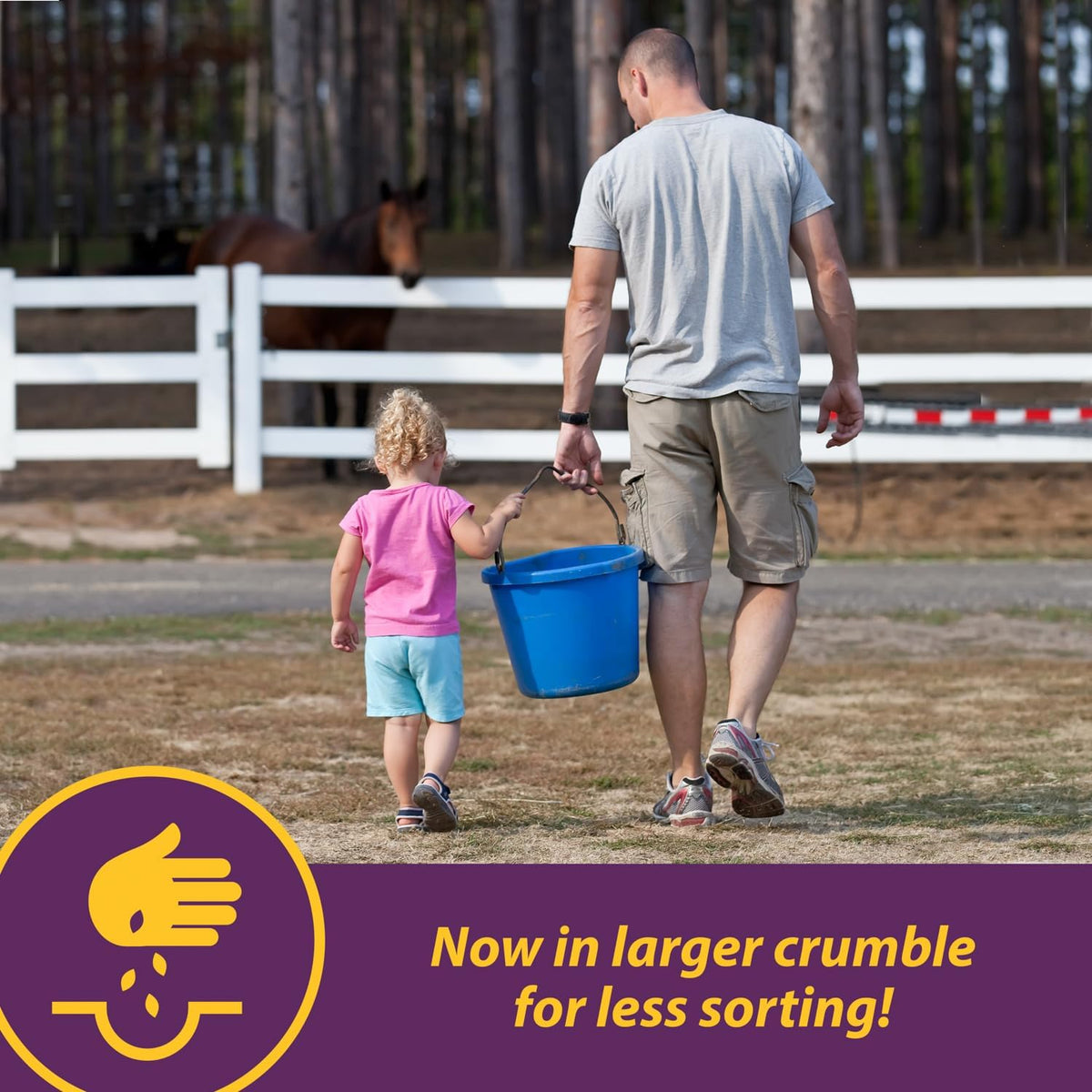 Horse Health Vita Biotin Crumbles horse hoof Supplement, Helps maintain healthy, sound hooves and