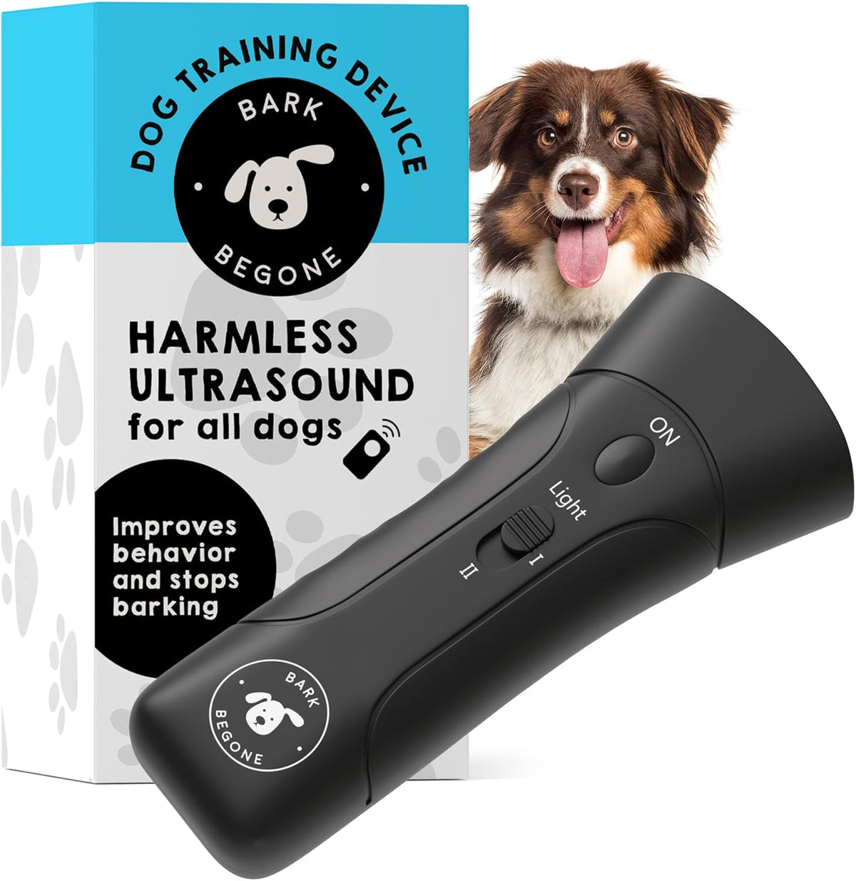 2023 Ultrasonic Dog Bark Deterrent & Behavior Corrector - Stop Barking, Jumping, Aggression Without