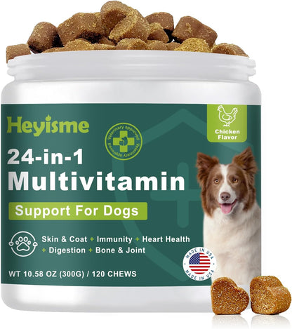 Dog Multivitamin, Glucosamine Chondroitin for Dogs, Dog Vitamins and Supplements, Probiotics, Krill