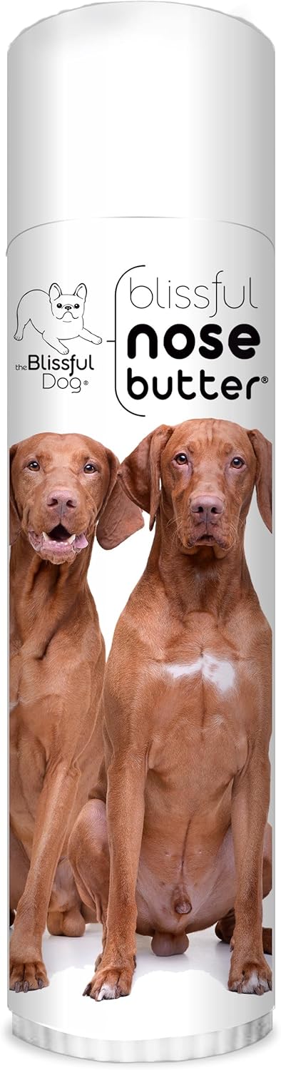 The Blissful Dog Vizsla Nose Butter for Dry, Cracked Skin, Lick-Safe Dog Nose Balm with