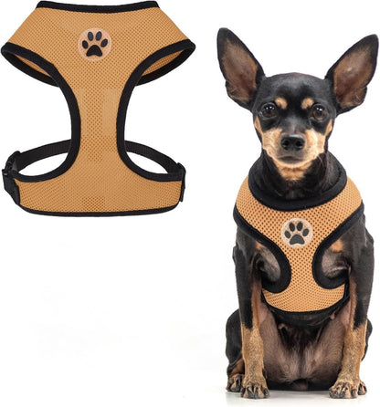 BINGPET No Pull Dog Harness,Soft Mesh Breathable All Weather Vest Harness,Safety Protection Design