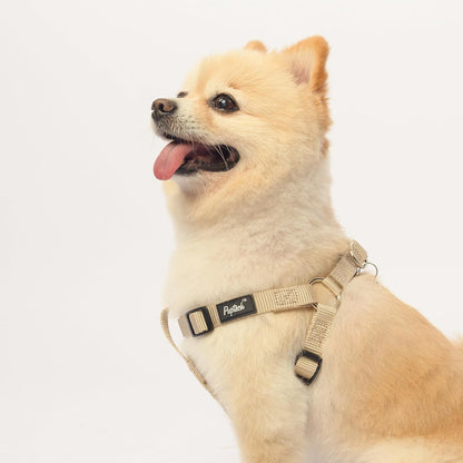 PUPTECK No Pull Dog Harness Soft Adjustable Basic Nylon Step in Puppy Vest Outdoor Walking with ID